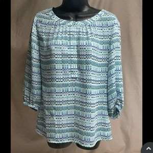 Banana Republic Patterned Blouse